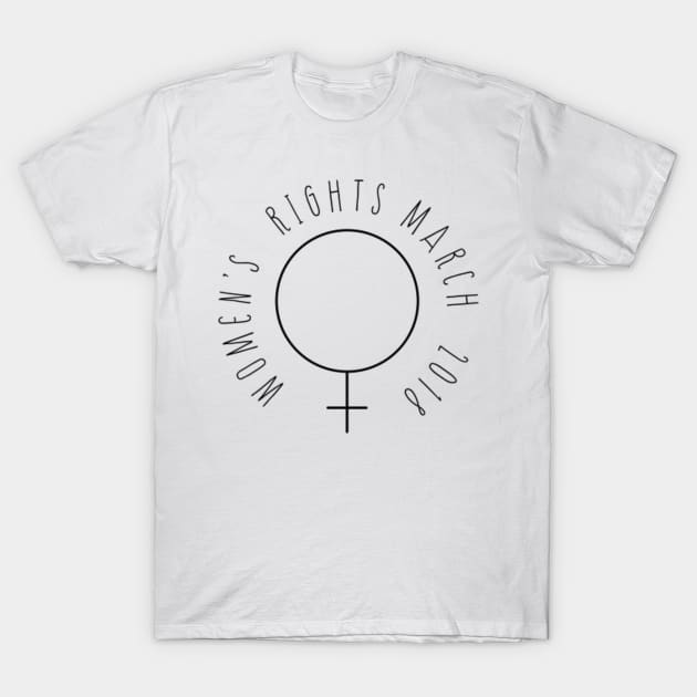 Women's march t shirt 2018 on sale